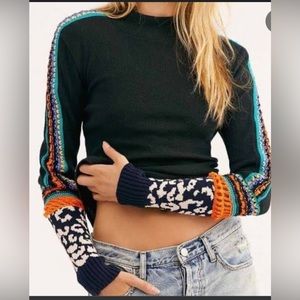 Free People Switch it up cuff long sleeve